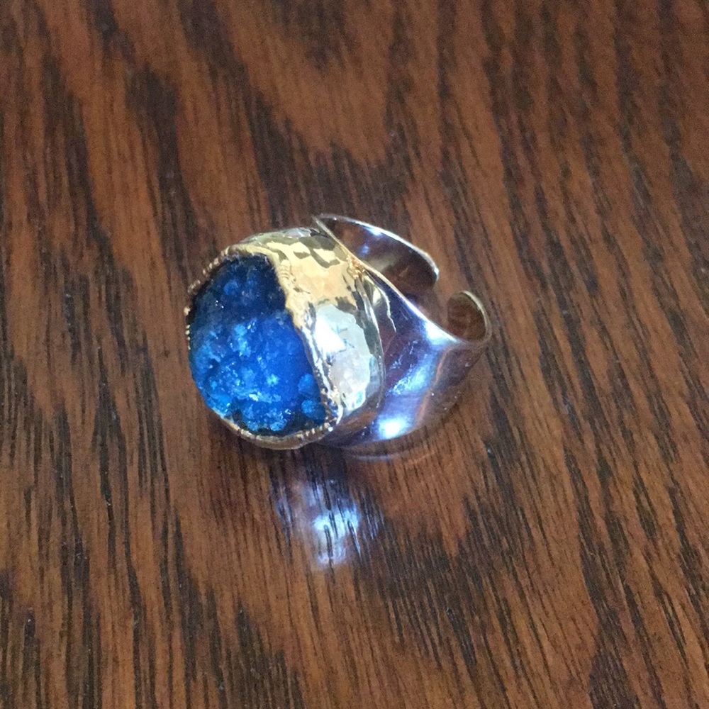 ❤️Gold Filled Druzy Crystal Ring